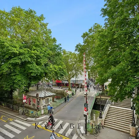 Kaza Bella - Canal Saint Martin Pieds Dans L'eau 2 Apartamento *